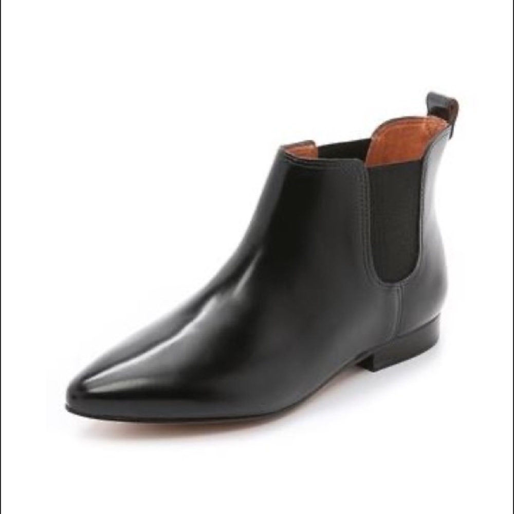 Madewell leather ankle bootie
